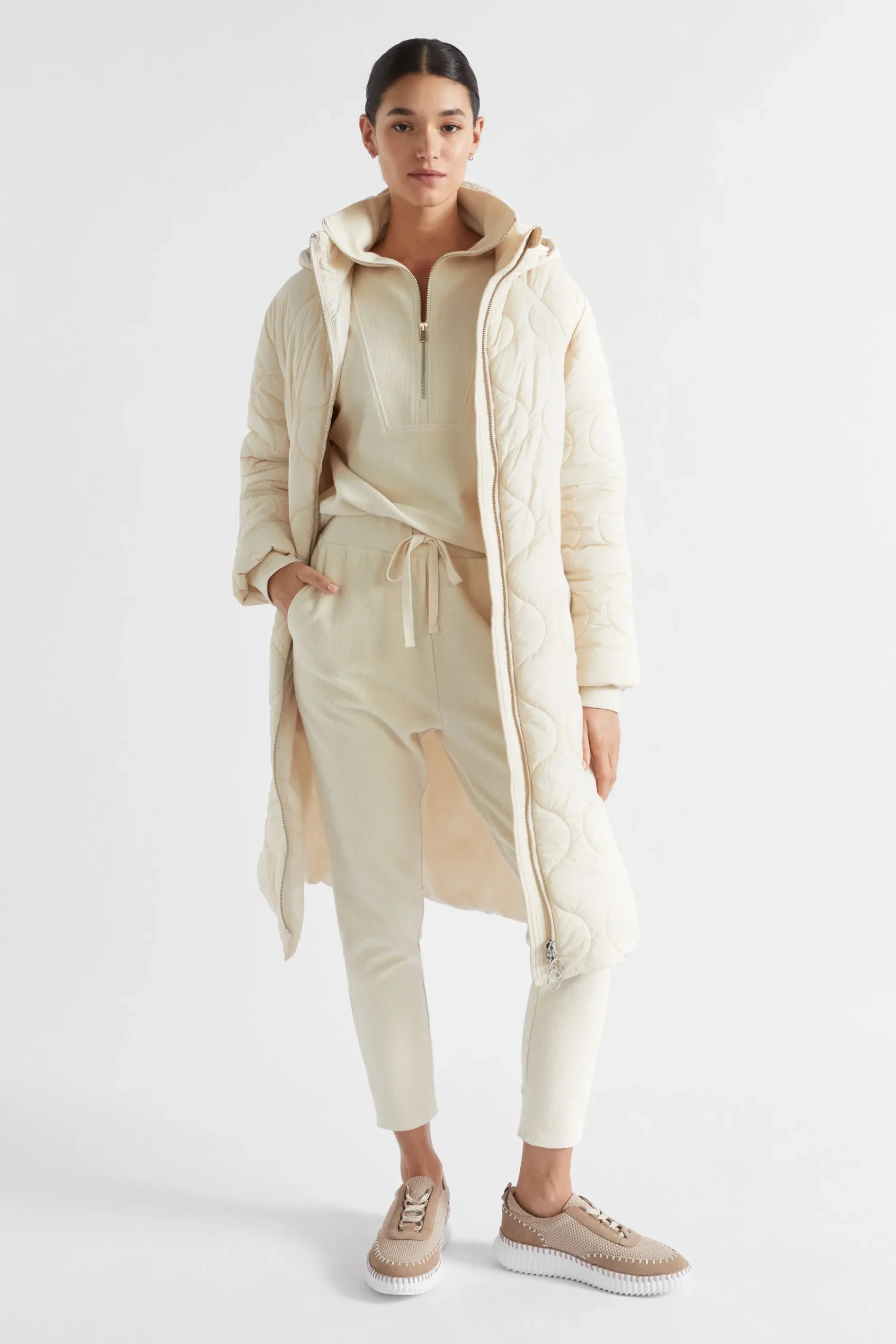Woman Seed Heritage Jackets & Vests-A Line Puffer Jacket