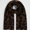 Woman Seed Heritage Scarves & Kaftans-Abstract Print Scarf