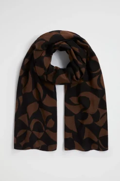 Woman Seed Heritage Scarves & Kaftans-Abstract Print Scarf