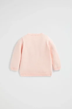 Baby Girl Seed Heritage Knitwear & Sweaters-Apple Face Knit