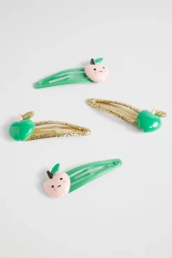 Girl Seed Heritage Hair Accessories-Apple Snap Pack