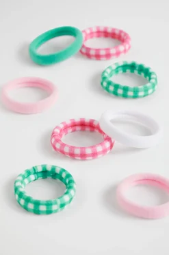 Girl Seed Heritage Hair Accessories-Apple Super Elastic Hair Ties