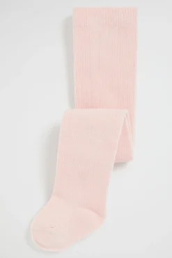 Baby Girl Seed Heritage Tights-Baby Rib Tight