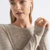 Woman Seed Heritage Knitwear & Sweaters-Babywool Crew Neck Top