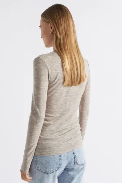 Woman Seed Heritage Knitwear & Sweaters-Babywool Crew Neck Top