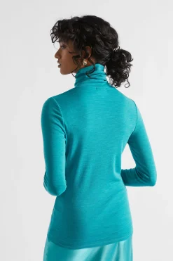 Woman Seed Heritage Knitwear & Sweaters-Babywool Roll Neck Top