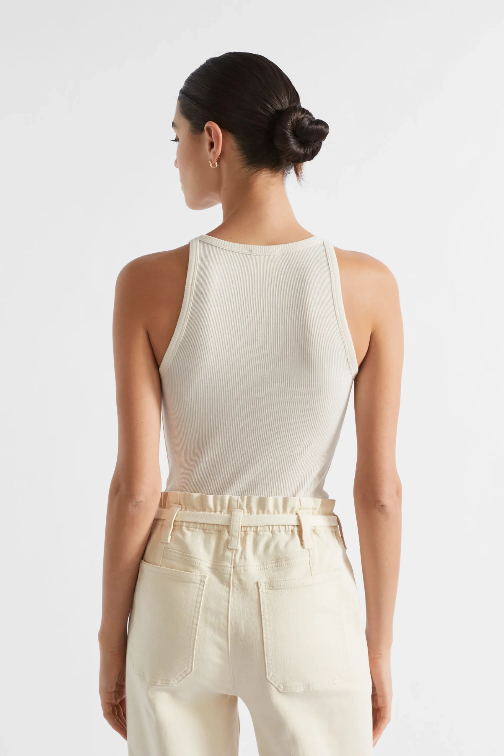 Woman Seed Heritage T-Shirts & Tops-Basic Rib Tank