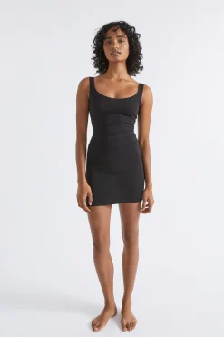 Woman Seed Heritage Dresses-Basic Slip Dress