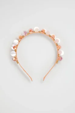 Girl Seed Heritage Hair Accessories-Beaded Sequin Headband