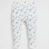 Newborn Seed Heritage Leggings & Pants-Blueberry Yardage Legging