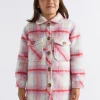Girl Seed Heritage Jackets & Vests-Brushed Wool Shacket