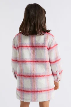 Girl Seed Heritage Jackets & Vests-Brushed Wool Shacket
