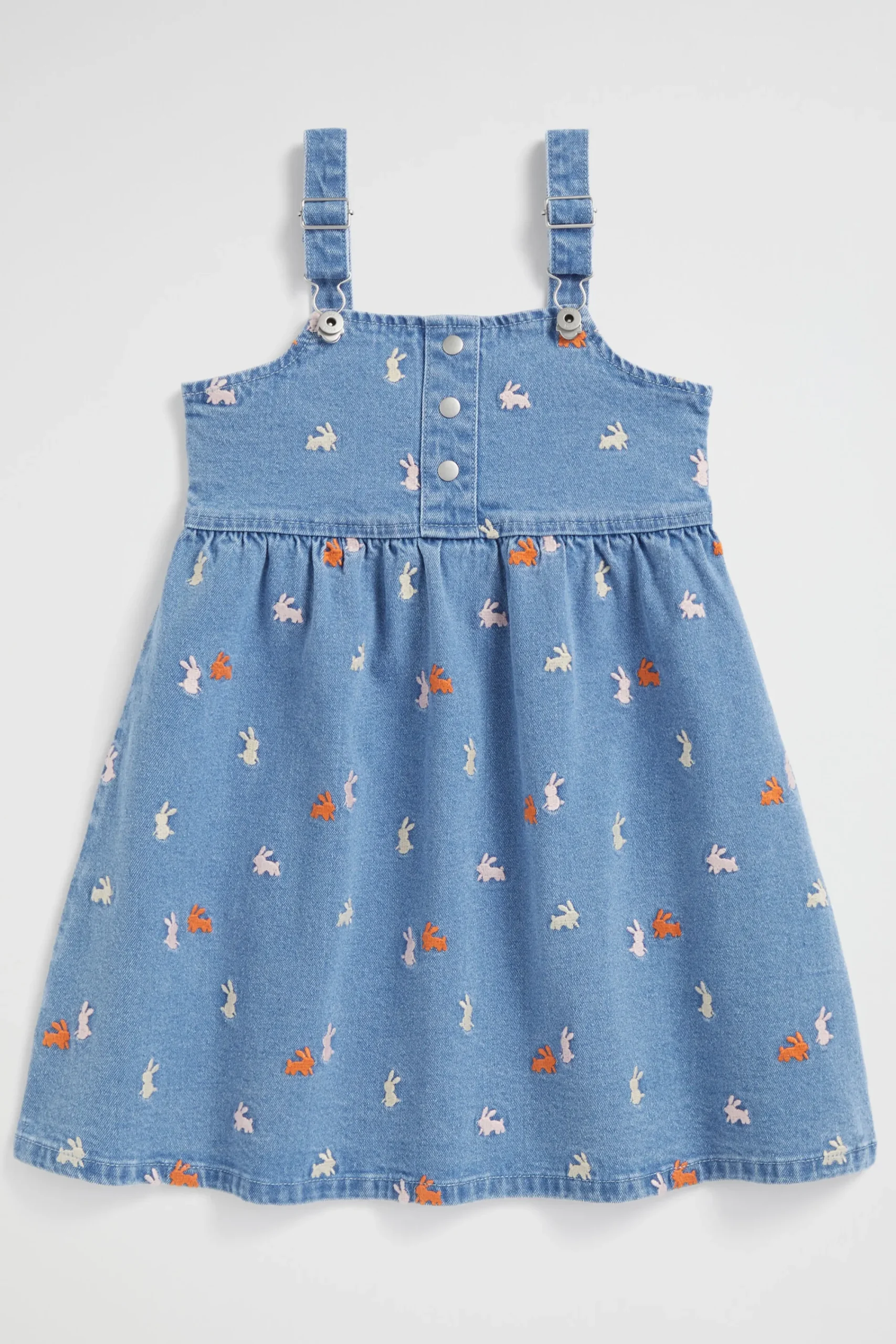 Girl Seed Heritage Denim & Jeans-Bunny Denim Pinafore