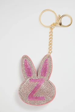 Girl Seed Heritage Keyrings-Bunny Initial Keyring