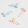 Girl Seed Heritage Hair Accessories-Bunny Pom Pom Snap Pack