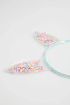 Girl Seed Heritage Hair Accessories-Bunny Shaker Headband