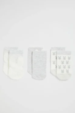 Boy Seed Heritage Socks-Bunny Sock 3 Pk