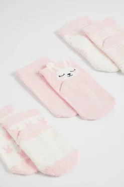 Boy Seed Heritage Socks-Bunny Sock 3 Pk