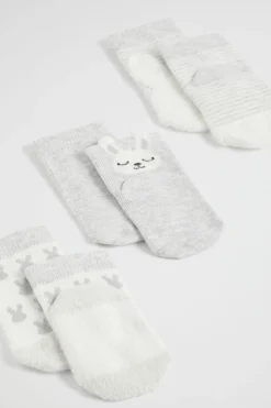 Boy Seed Heritage Socks-Bunny Sock 3 Pk