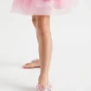 Girl Seed Heritage Sandals & Slides-Butterfly Tbar Jelly