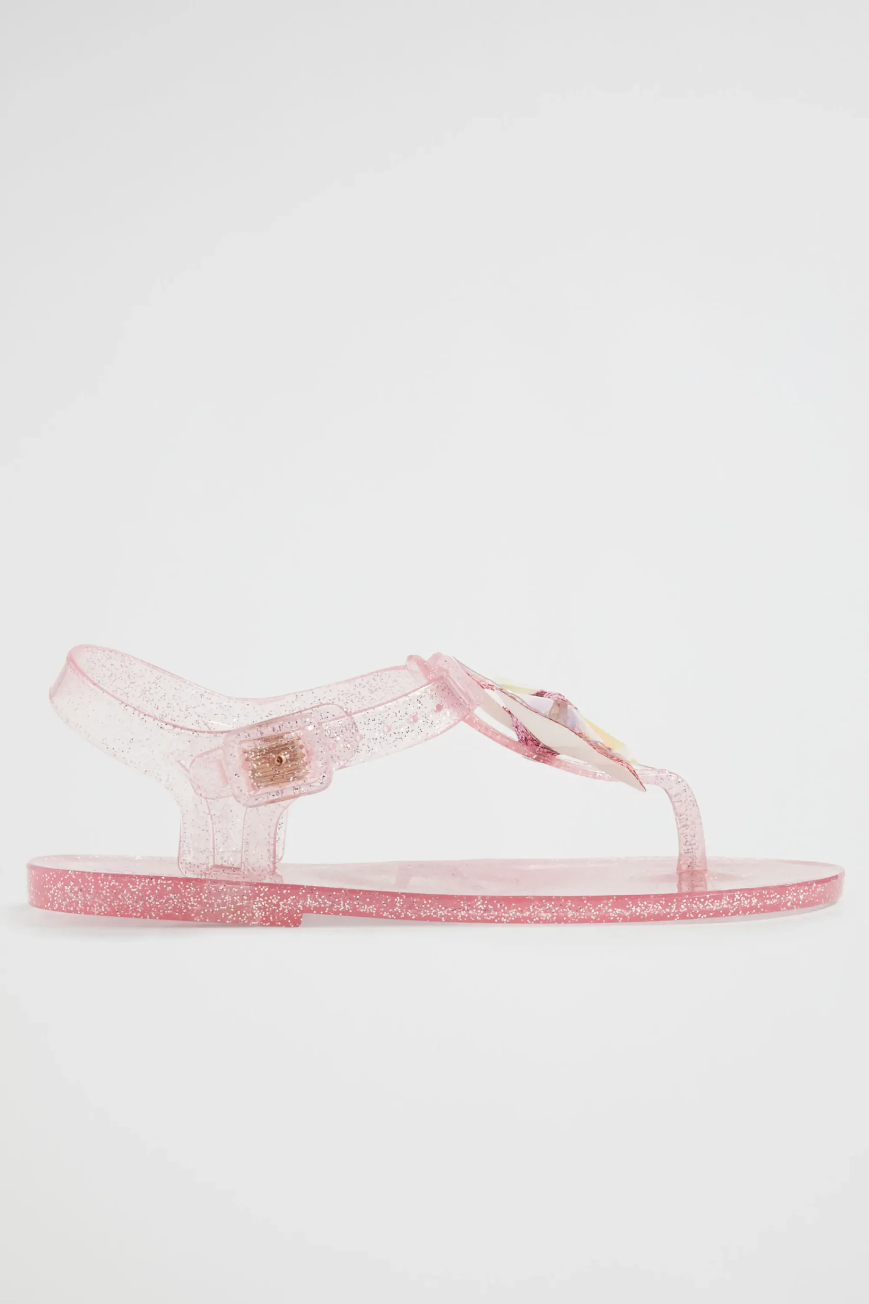 Girl Seed Heritage Sandals & Slides-Butterfly Tbar Jelly