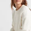 Teen Girl Seed Heritage Knitwear & Sweaters-Cable Crop Knit
