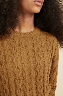 Teen Girl Seed Heritage T-Shirts & Tops-Cable Knit