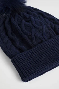 Girl Seed Heritage Hats & Beanies & Caps-Cable Knit Beanie