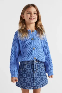 Girl Seed Heritage Knitwear & Sweaters-Cable Knit Cardi
