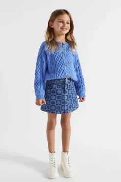Girl Seed Heritage Knitwear & Sweaters-Cable Knit Cardi