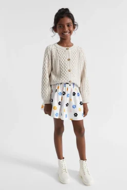 Girl Seed Heritage Knitwear & Sweaters-Cable Knit Cardi