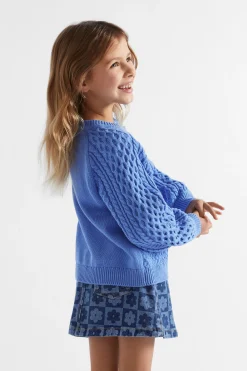 Girl Seed Heritage Knitwear & Sweaters-Cable Knit Cardi