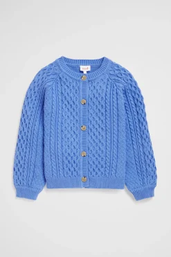 Girl Seed Heritage Knitwear & Sweaters-Cable Knit Cardi