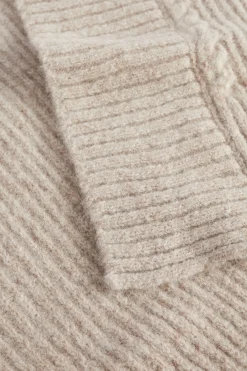Woman Seed Heritage Scarves & Kaftans-Cable Knit Gilet
