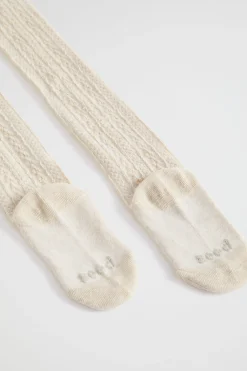 Girl Seed Heritage Tights-Cable Knit Tights