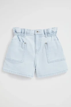 Girl Seed Heritage Shorts-Cargo Denim Short