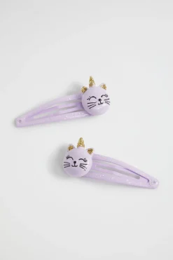 Girl Seed Heritage Hair Accessories-Cat Snaps
