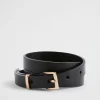 Woman Seed Heritage Belts-Celeste Narrow Leather Belt