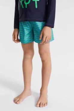 Boy Seed Heritage Swimwear-Check Boardshort