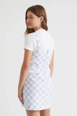 Teen Girl Seed Heritage Denim & Jeans-Check Denim Dress