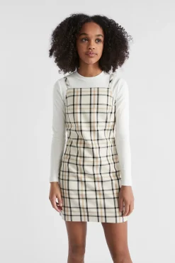 Teen Girl Seed Heritage Dresses-Check Dress