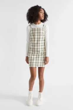 Teen Girl Seed Heritage Dresses-Check Dress