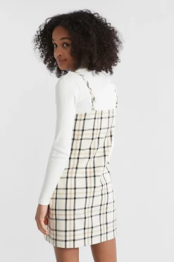 Teen Girl Seed Heritage Dresses-Check Dress