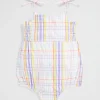 Baby Girl Seed Heritage Playsuits & Overalls-Check Romper