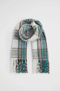 Woman Seed Heritage Scarves & Kaftans-Check Scarf