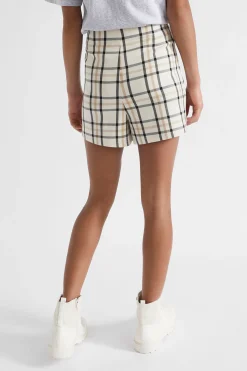 Teen Girl Seed Heritage Skirts-Check Skort