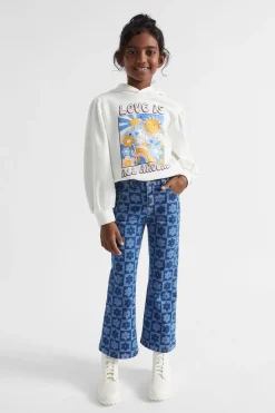 Girl Seed Heritage Denim & Jeans-Checked Jean