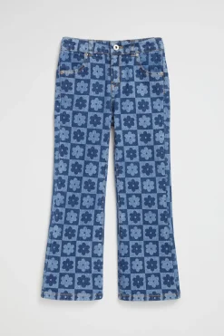 Girl Seed Heritage Denim & Jeans-Checked Jean