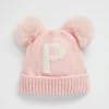 Baby Girl Seed Heritage Beanies-Chenille Initial Beanie
