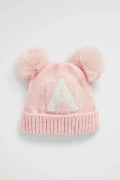 Baby Girl Seed Heritage Beanies-Chenille Initil Benie
